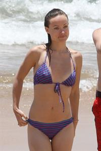 Olivia Wilde on the beach and in the water in Hawaii - May 26, 2013 