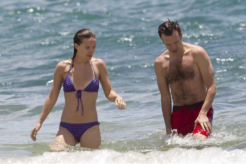 Olivia Wilde on the beach and in the water in Hawaii - May 26, 2013 