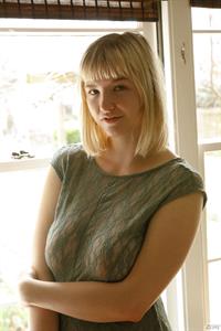 Vicky Chandler in a Dress