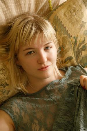 Vicky Chandler in a Dress