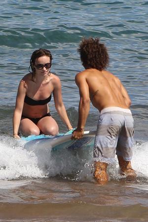 Olivia Wilde on the beach in Hawaii - May 27, 2013 