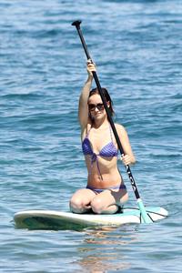 Olivia Wilde on the beach and in the water in Hawaii - May 26, 2013 