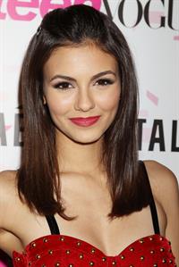 Victoria Justice Teen Vogue 10th anniversary in NY 2/7/13 