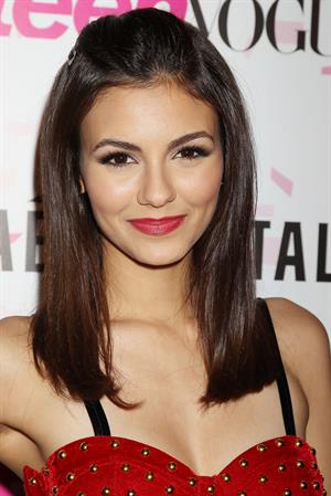 Victoria Justice Teen Vogue 10th anniversary in NY 2/7/13 