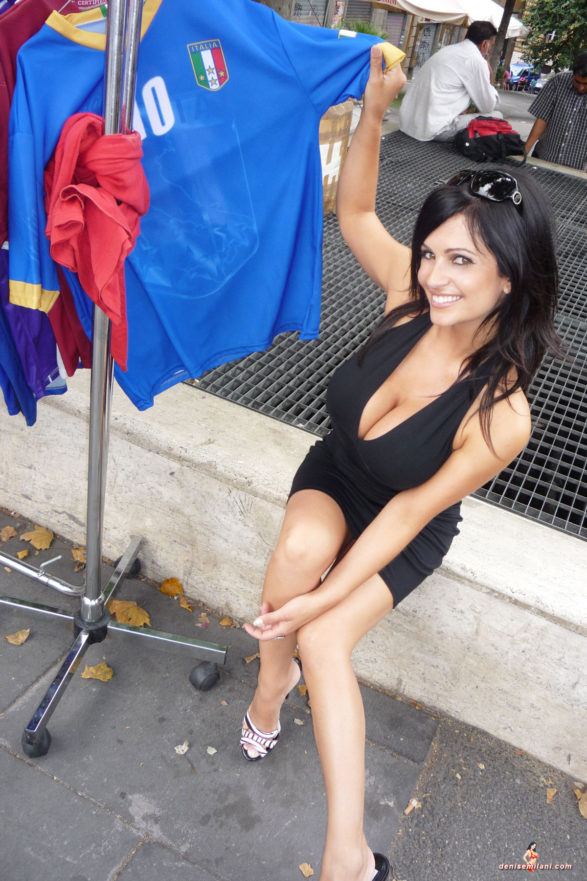 Denise Milani Snapshots - Rome1