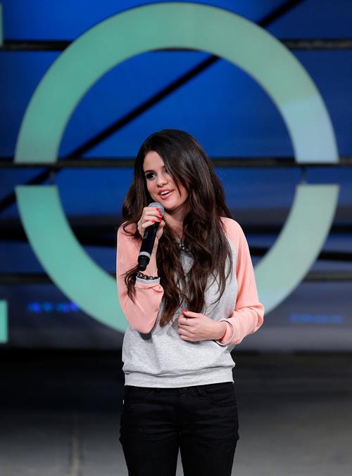 Selena Gomez Adidas NEO Label event in NY 2/6/13 