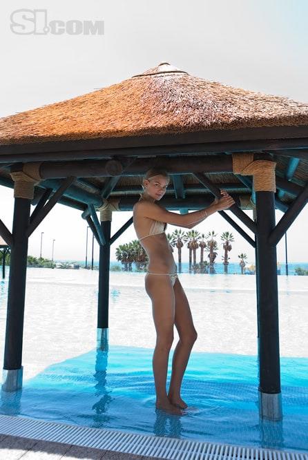 Tori Praver in a bikini