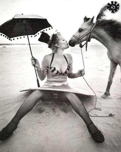 Drew Barrymore in a bikini