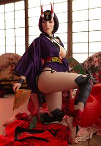 Lada Lyumos in lingerie