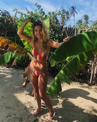 Julia Gomes in a bikini