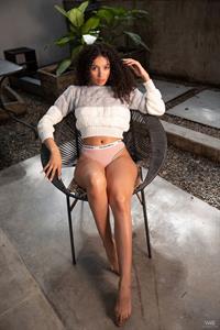 Valery Ponce Exotic Girl in a Chair