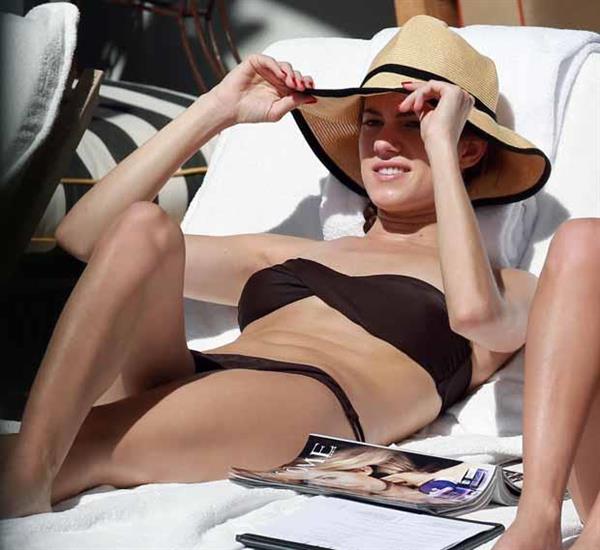Allison Williams in a bikini