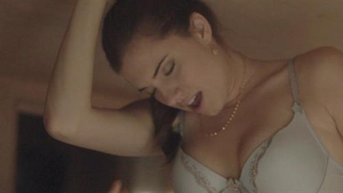 Allison Williams in lingerie