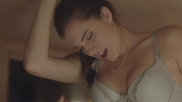 Allison Williams in lingerie