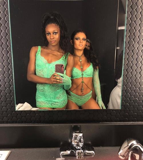 Jade Chynoweth in lingerie