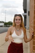 Athena Fleurs at the Store