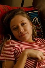 Sara Alvina Nude on Sofa