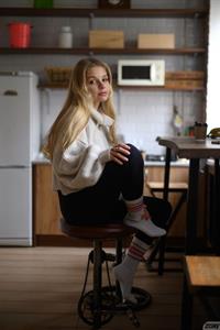 Busty Samadhi Amour in a Sweater