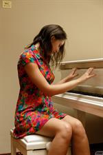 Oxana Chic in a Dress