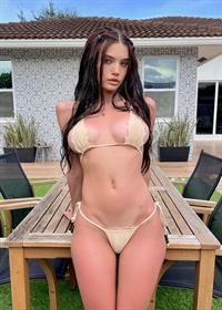 Hannah Grape in a bikini