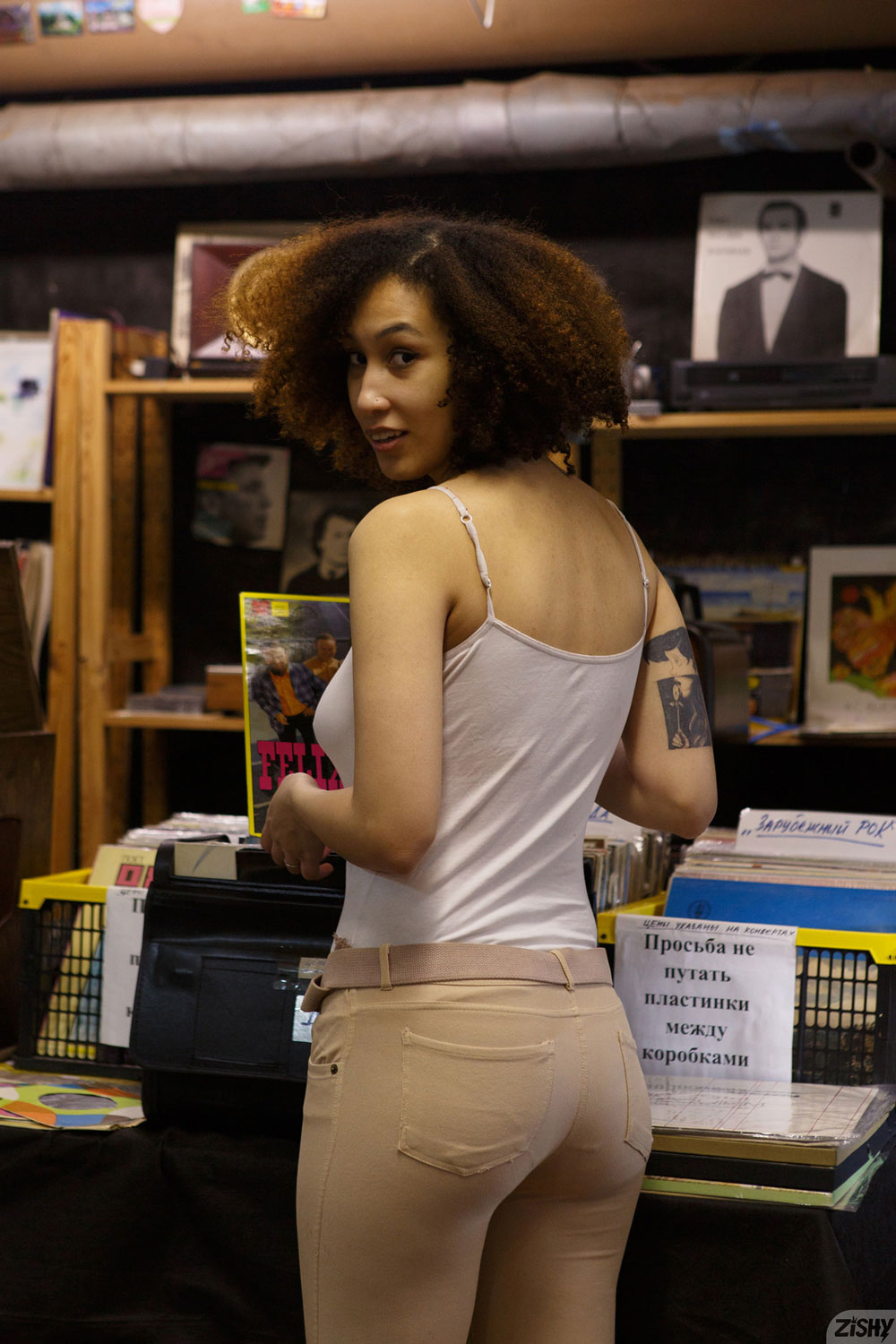 Solana Bardell Posing Topless