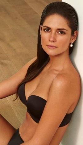 Carla Ossa in a bikini