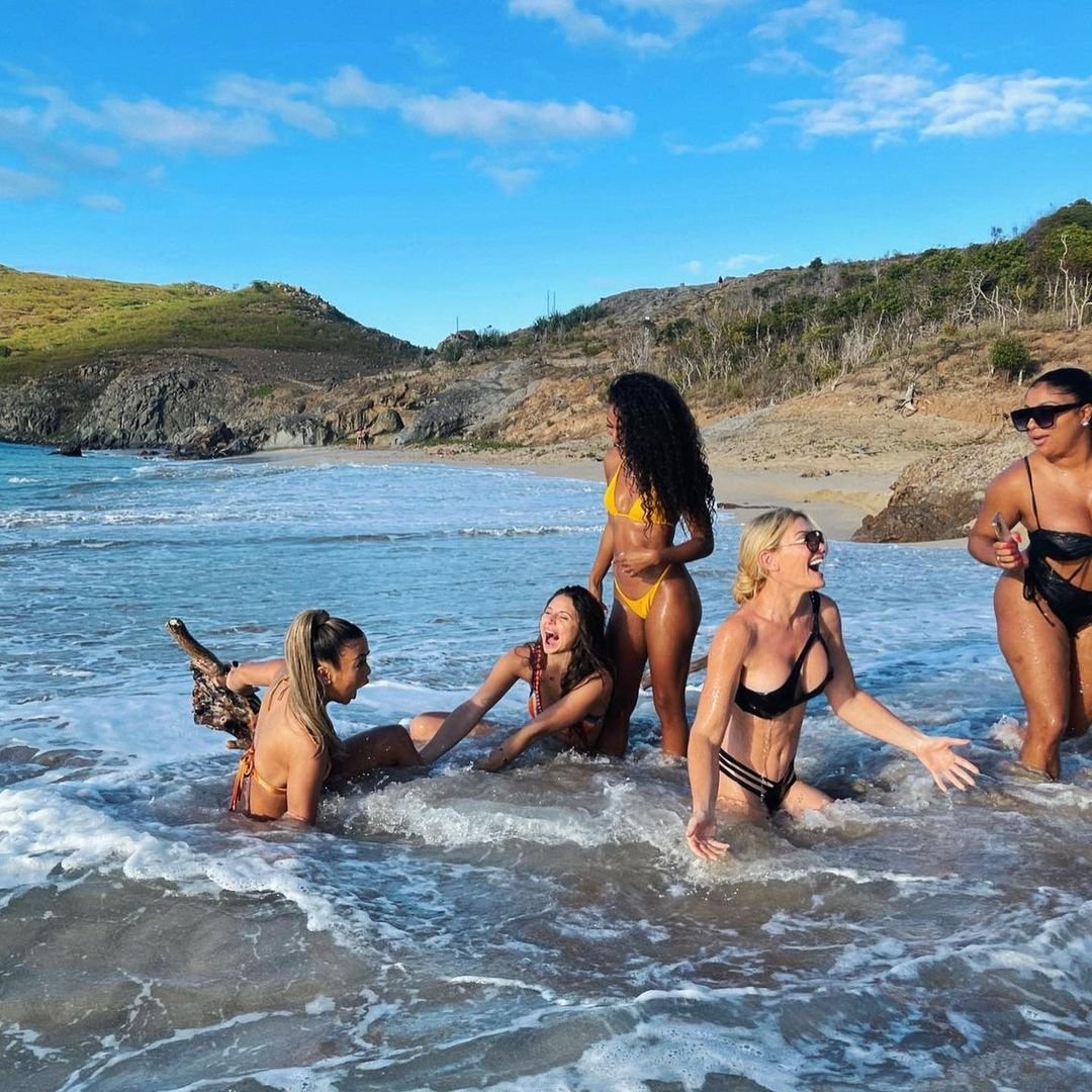 Liane Valenzuela in a bikini