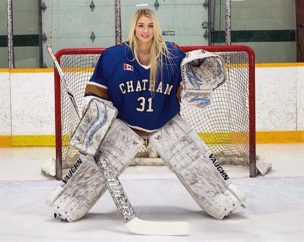 Hot goalie