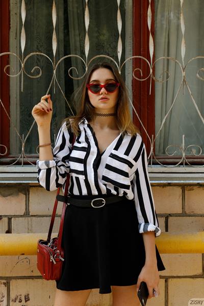 Alevtina Shows Perky Tits