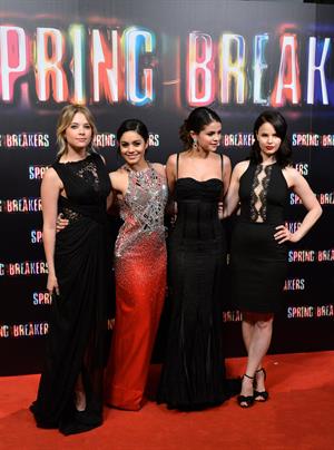 Selena Gomez Spring Breakers premiere in Madrid 2/21/13 