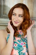 Rona Talin Skinny Nude Redhead