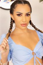 Hime Marie at Jules Jordan in stockings and heels