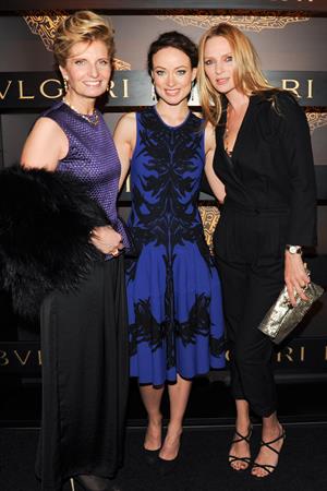 Olivia Wilde Bulgari Celebrates Icons Of Style: The Serpenti - 5th Avenue - New York City - February 9, 2013 
