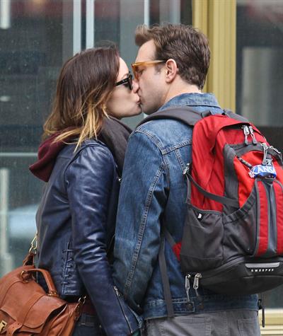 Olivia Wilde out walking her dog in New York City - February 16, 2013 