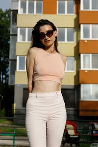 Tamara Damachuk in Tight Pants