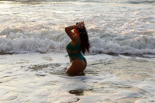 Vyeta Mustafina Wet Beach Babe