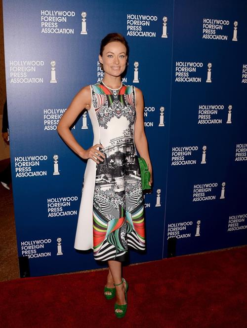 Olivia Wilde attends Hollywood Foreign Press Installation Luncheon in Beverly Hills - August 13, 2013 