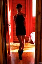 Miquela Dezza Shows off her Perfect Perky Breasts