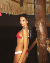 Mishka Silva in a bikini