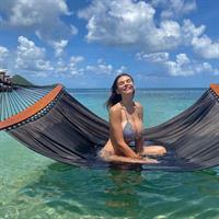 Ashley Tervort in a bikini