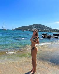 Olivia Ponton in a bikini