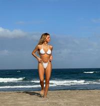 Courtney Antalek in a bikini