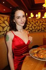 Vangelica Vee in Red