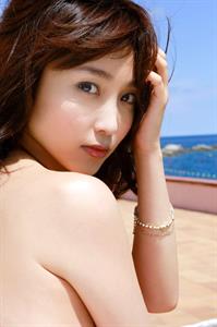 Risa Yoshiki in a bikini