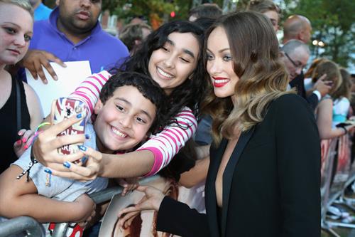 Olivia Wilde attending the  Rush  World Premiere on September 2, 2013