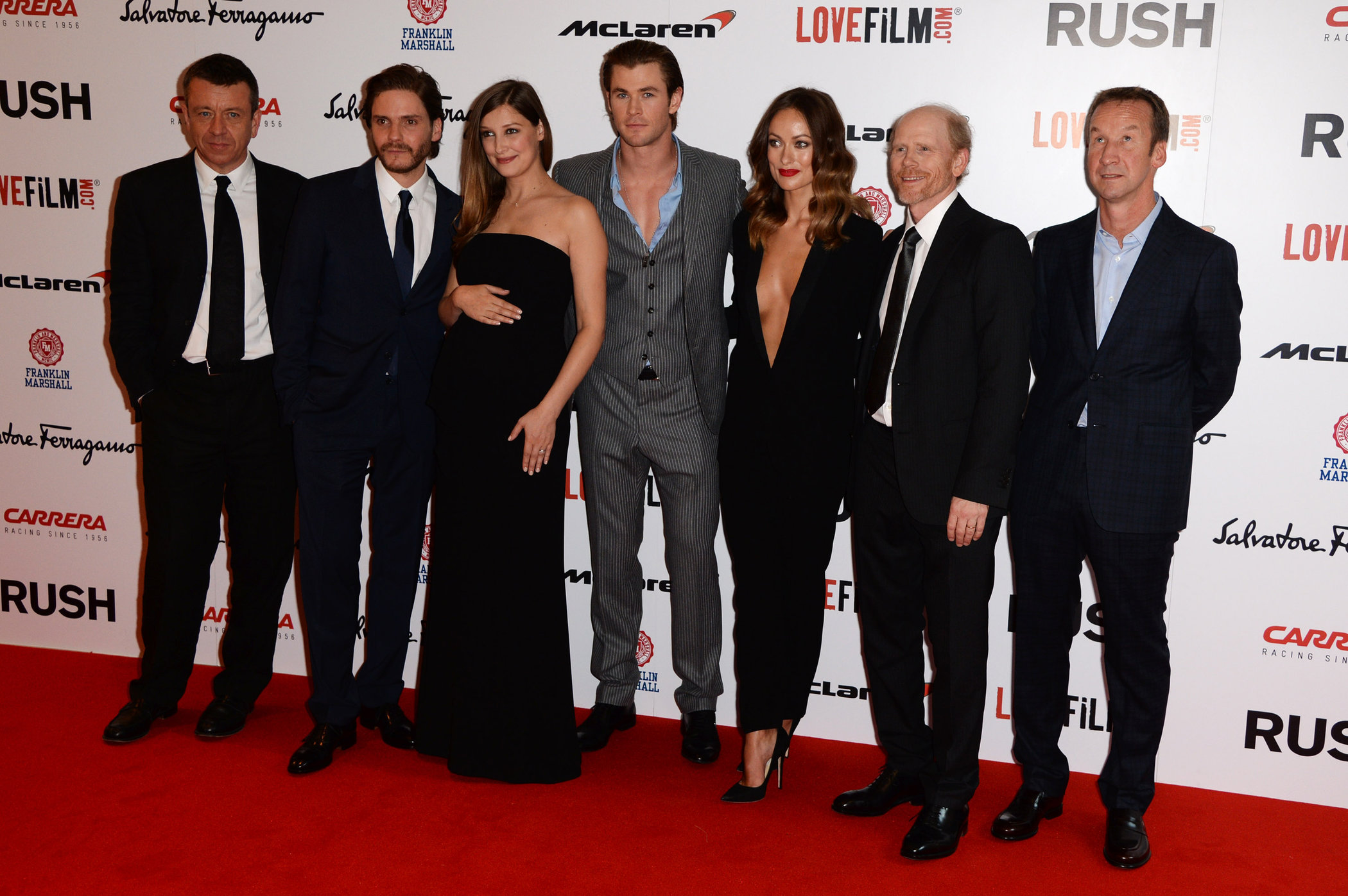 Olivia Wilde attending the  Rush  World Premiere on September 2, 2013