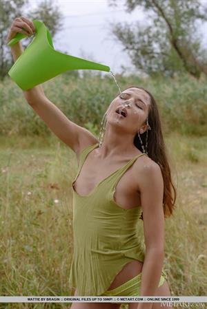 Mattie Nude Pictures Wet and Wild