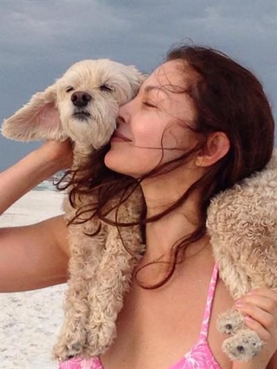 Ashley Judd in a bikini