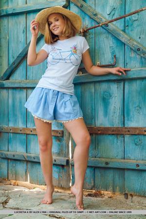 Angel B Megan Nude Pictures Farmer's Daughter