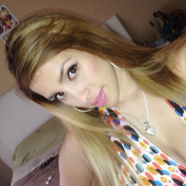 Bridget Olinda Garcia taking a selfie